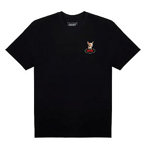 Camisa Thug Nine Oversized Charra Masculina Preto