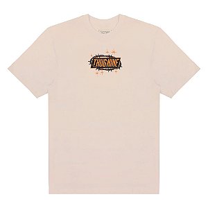 Camisa Thug Nine Oversized Chicana Masculina Bege
