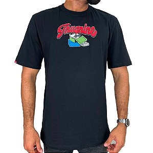 Camisa Thug Nine Lique Masculina Preto
