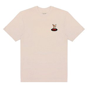 Camisa Thug Nine Oversized Charra Masculina Bege