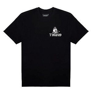 Camisa Thug Nine Hostage Masculina Preto