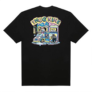Camisa Thug Nine All Eyes On Me Preto