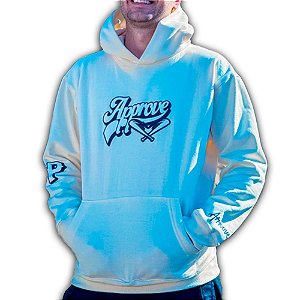 Casaco Approve Moletom Oversized Home Run Masculino Off White