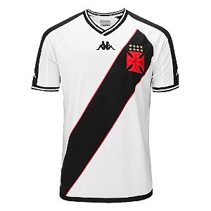 Camisa Kappa Vasco II 24/25 Infantil Branco