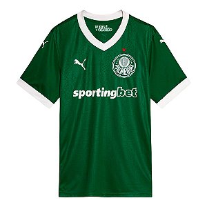 Camisa Puma Palmeiras Masculina I 25/26 Verde