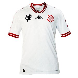 Camisa Kappa Bangu II 25/26 Masculina Branco e Vermelho
