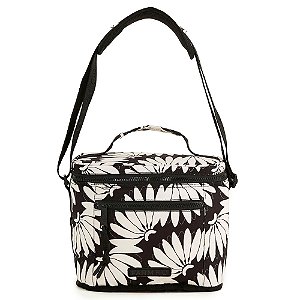 Mini Cooler Farm Farofa Copabanana Off White/Preto