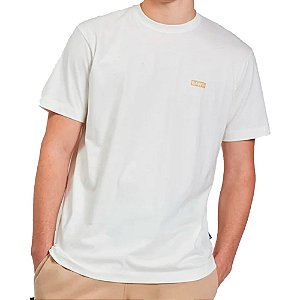 Camiseta Regular Baw Logo Off White
