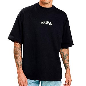 Camiseta New Over Baw Westly Preto