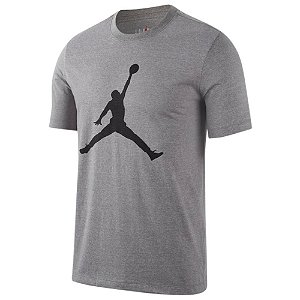 Camisa Jordan Jumpman Kids Cinza