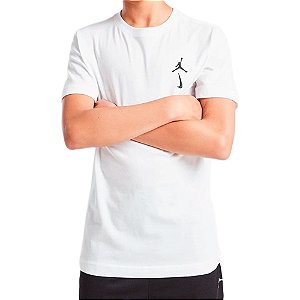 Camisa Jordan MJ MVP Kids Branca