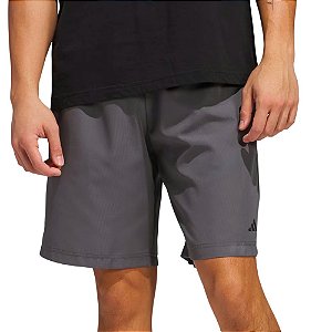 Bermuda Adidas AEROREADY Masculina Cinza/Preto
