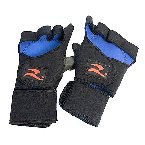 Luva realtex protetor de palma premium c/munhequeira