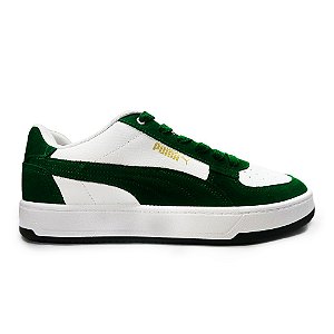 Tênis Puma Caven 2.0 Mono BDP Unissex Verde e Branco