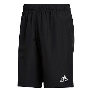 Bermuda Adidas Plain Aeroready Masculina Preto Branco