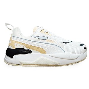 Tênis Puma X-Ray 3 BDP Feminino Branco, Bege e Preto