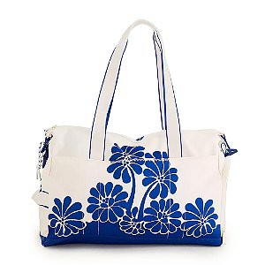 Bolsa Farm Viva Palermo Off White/Azul