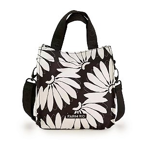 Bolsa Farm Mimo Copabanana Branco e Preto