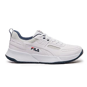 Tênis Fila Precision Masculino Branco/Marinho/Vermelho