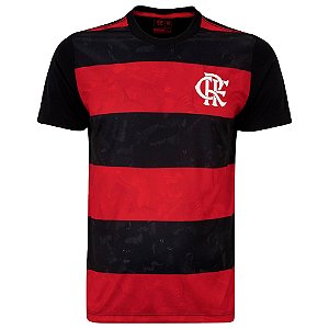 Camisa Braziline Flamengo Basic 86 Rubro-Negra