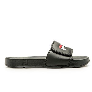 Chinelo Fila Flip Flop Drifter 25/26 Masculino Preto, Branco e Vermelho