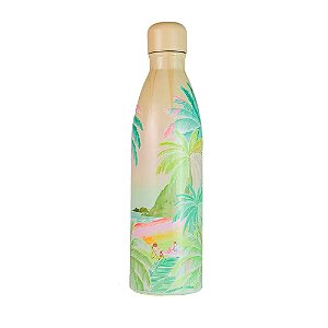 Garrafa FARM Glub Glub 750ml Fim de Tarde Bege/Colors