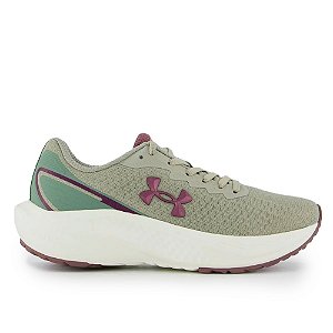 Tênis Under Armour Charged Wing 2 Feminino Verde Musgo/Roxo