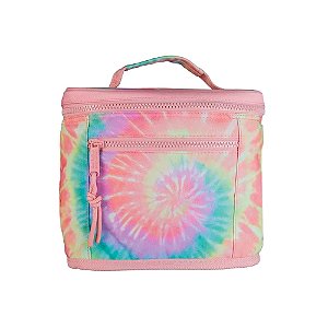 Mini Cooler FARM Farofa Tie Dye Rosa/Colors