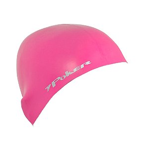 Touca Natação Poker Silicone Power Rosa