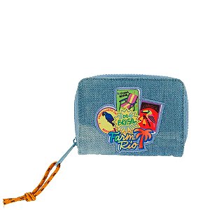 Carteira Farm Ziriguidum Patch Rio Jeans