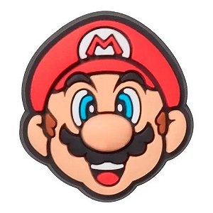 Jibbitz Crocs Mario Marrom/Vermelho