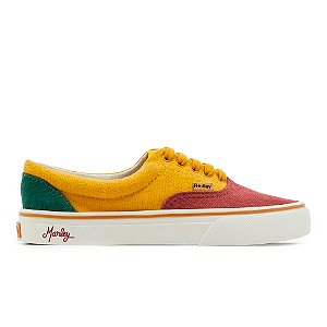 Tênis Redley IR15 Comfort Bob Marley Verde Amarelo Vermelho