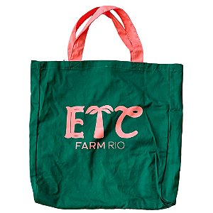 Totebag Farm Praiana Coletivo Etc Verde
