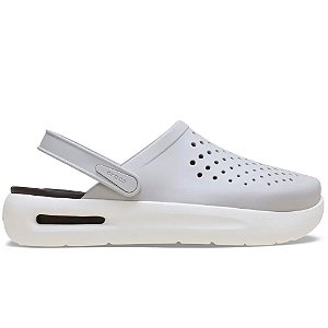 Sandália Crocs InMotion Clog Masculino Cinza/Branco