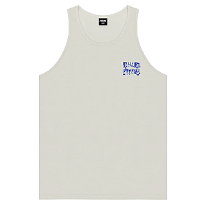 Regata Thug Nine Drama Masculina Off White/Azul