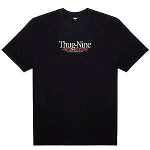 Camisa Thug Nine My Dogs Masculina Preto