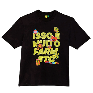 Camisa Farm Ipanema Muito Farm Etc Feminina Preto