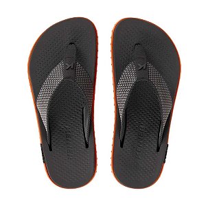 Chinelo Kenner Kivah Pro Dots 25/26 Masculino Laranja, Preto, Chumbo