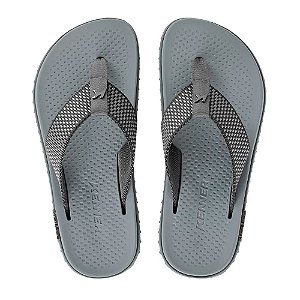 Chinelo Kenner Kivah Pro Dots 25/26 Masculino Cinza, Chumbo, Cinza