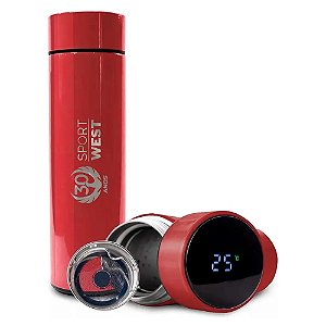 Garrafa Térmica com Temperatura LED