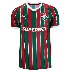 Camisa Puma Fluminense I 26/27 Torcedor Masculina Tricolor