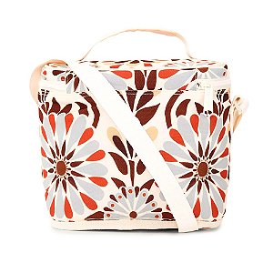 Mini Cooler Farm Farofa Florejo Off White Marrom