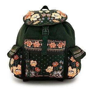 Bolsa Farm Pipoca Doce Onça Verde e Laranja