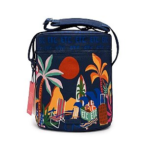 Cooler Farm Farofa Viajante Paisagem Etc Azul