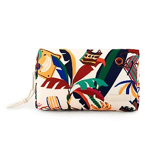 Maxi Necessaire Farm Ora Bolas M Mundo Etc Bege Colors