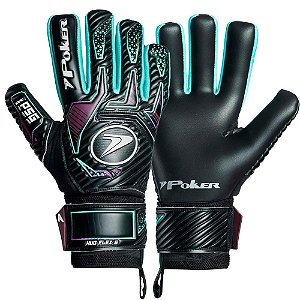 Luva Poker Goleiro Profissional Hug Flex 5 Preto