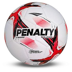 Bola Penalty Campo Player XXV Branco e Vermelho