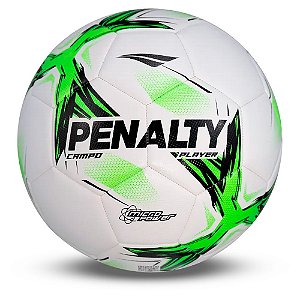 Bola Penalty Campo Player XXV Branco e Verde