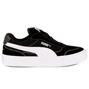 Tênis Puma CC Park Vulc Masculino Preto e Branco