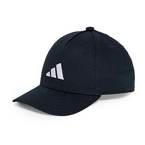 Boné Adidas Logo Infantil Preto